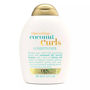 OGX Quenching+ Coconut Curls Conditioner with Coconut Oil, Citrus Oil & Honey - 13 fl oz - Beautylicious Canada