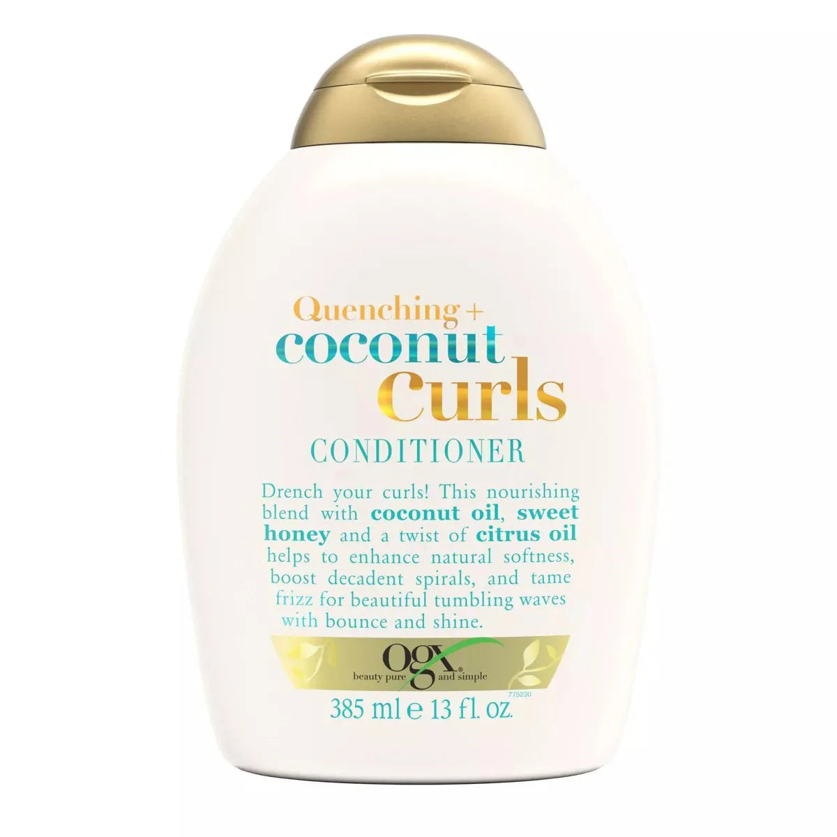 OGX Quenching+ Coconut Curls Conditioner with Coconut Oil, Citrus Oil & Honey - 13 fl oz - Beautylicious Canada