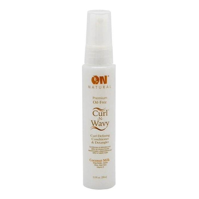 ON NATURAL Coconut Milk Curl Defining Conditioner & Detangler 2OZ - Beautylicious Canada