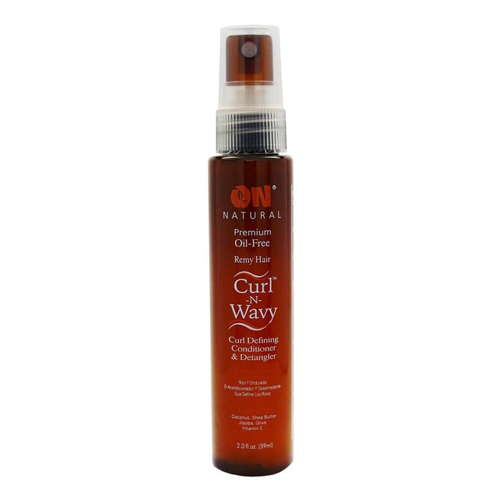 ON NATURAL Curl & Wavy Argan Conditioner & Detangler 2OZ - Beautylicious Canada