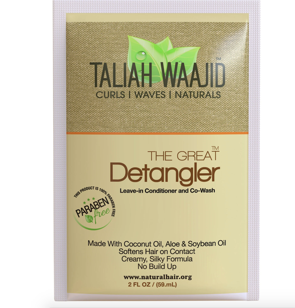 TALIAH WAAJID CURLS , WAVES , NATURALS leave and conditioner and co_wash  2.Oz