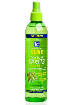 ORS HAIR POLISHER OLIVE FIRM HOLD SPRITZ HAIRSPRAY 10OZ - Beautylicious Canada