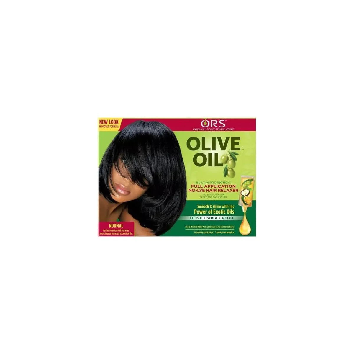 ORS Olive Oil Built - in Protection No - Lye Hair Relaxer - Normal 12.25 oz - Beautylicious Canada