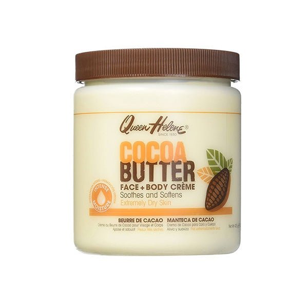 QUEEN HELENE COCOA BUTTER FACE+BODY CREME - Beautylicious Canada
