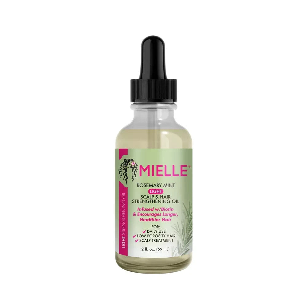 MIELLE ROSEMARY MINT LIGHT SCALP&HAIR STRENGTHENING OIL  2.Oz