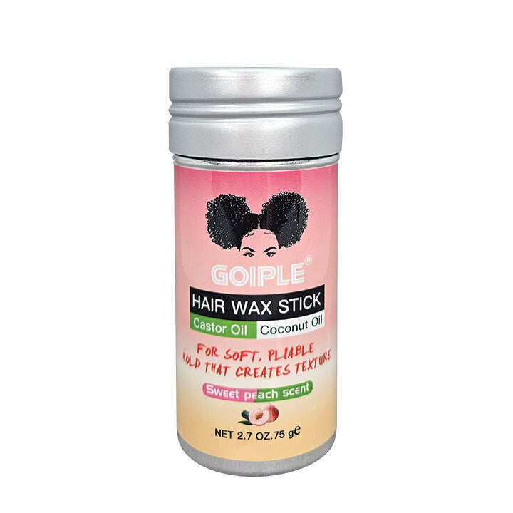GOIPLE HAIR WAX STICK CASTOR OIL COCONUT OIL  2.7 Oz