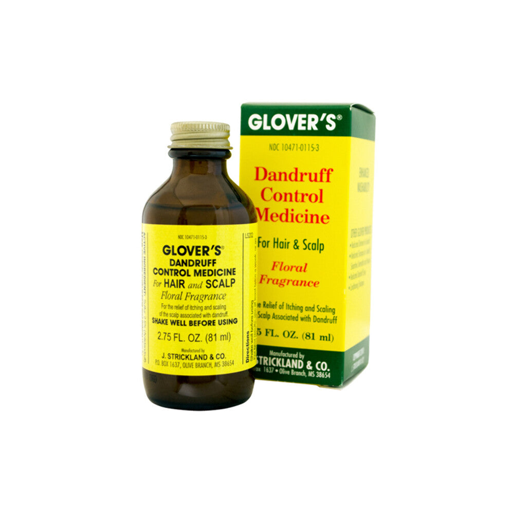 GLOVER`S dandruff control mrdicine for hair scalp floral fragrance