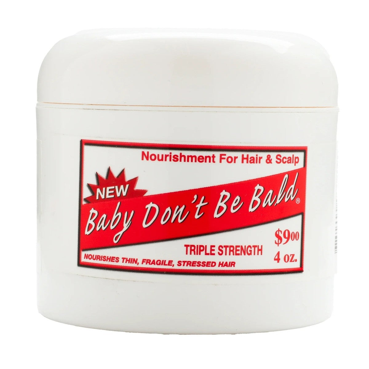 Baby don`t be bald nourishment for hair & scalp 4OZ