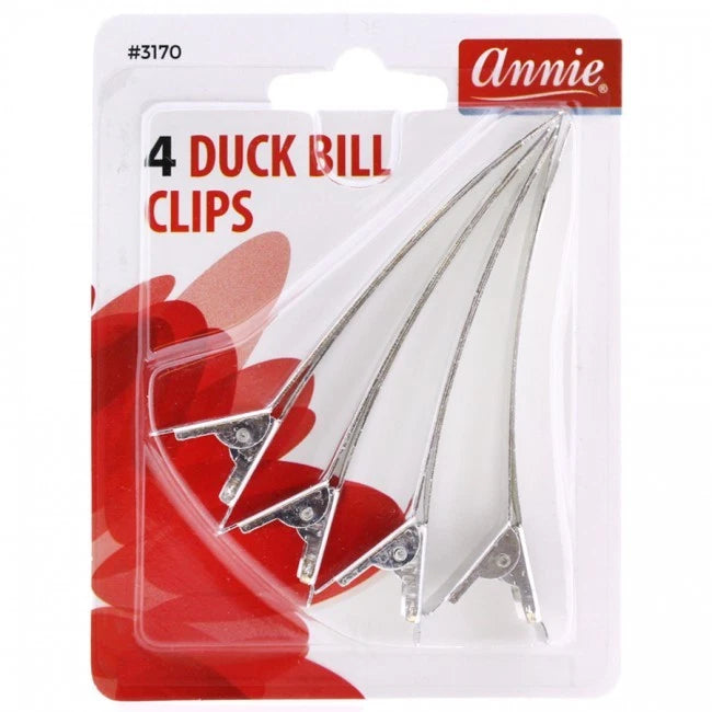 ANNIE 4 DUCK BILL CLIPS #3170  1.03 Oz