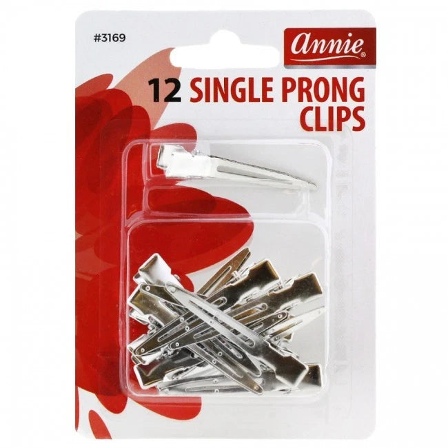 ANNIE 12 SINGLE PRONG CLIPS #3169  1.03 Oz