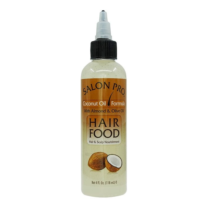 SALON PRO Hair Food Coconut Oil 4OZ - Beautylicious Canada