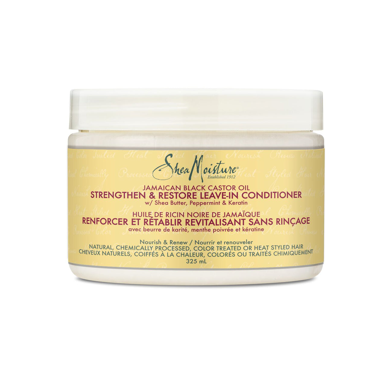 Shea Moisture Jamaican Black Castor Oil Strengthen Leave In Conditioner 11.5 oz - Beautylicious Canada