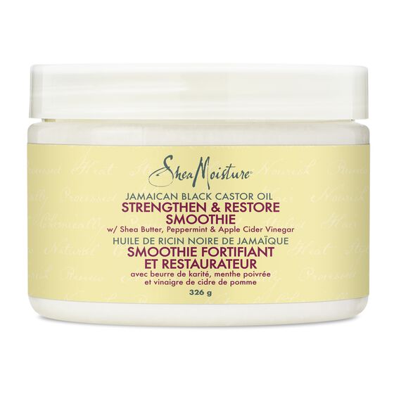 SHEAMOISTURE Jamaican Black Castor Oil Strengthen & Restore Smoothie 11.5 OZ - Beautylicious Canada