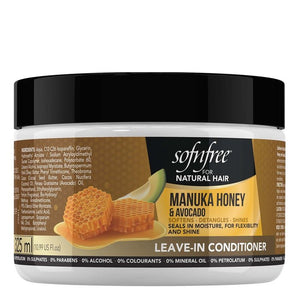 SOFN'FREE Manuka Honey & Avocado Leave In conditioner 11oz - Beautylicious Canada