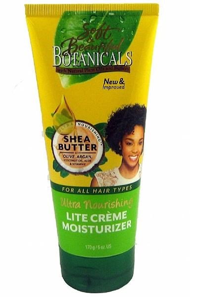 SOFT & BEAUTIFUL Botanicals Shea Butter Lite Cream Moisturizer 6oz - Beautylicious Canada