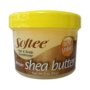 SOFTEE HAIR&SCALP COND SHEA BUTTER 3OZ - Beautylicious Canada