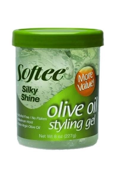 SOFTEE OLIVE OIL STYLING GEL 8OZ - Beautylicious Canada
