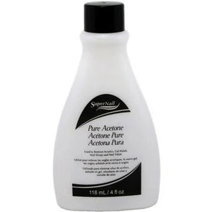 SUPER NAIL PURE ACETONE 4OZ - Beautylicious Canada