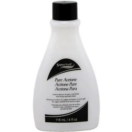 SUPER NAIL PURE ACETONE 4OZ - Beautylicious Canada