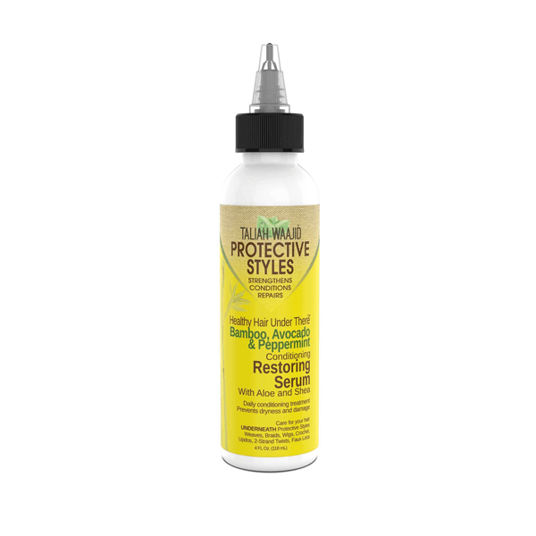Taliah Waajid Protective Styles Bamboo, Avocado And Peppermint Conditioning & Restoring Serum 4oz - Beautylicious Canada