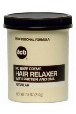 TCB No Base Cream Hair Relaxer Regular 7.5 OZ - Beautylicious Canada