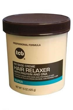 TCB No Base Cream Hair Relaxer Super 15oz - Beautylicious Canada