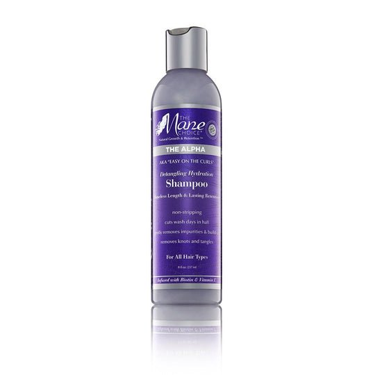 THE MANE CHOICE The Alpha Easy On The CURLS - Detangling Hydration Shampoo 8OZ - Beautylicious Canada