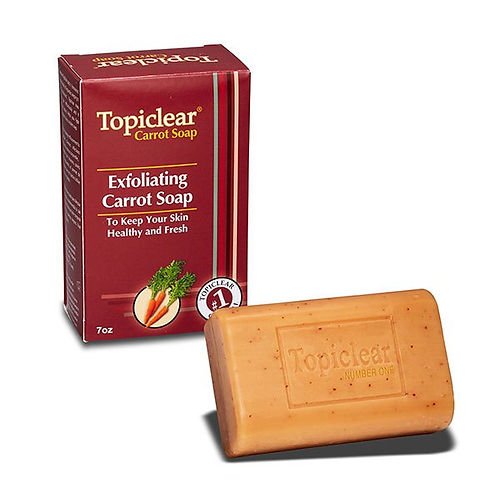 TOPICLEAR CARROT BAR SOAP 3OZ - Beautylicious Canada