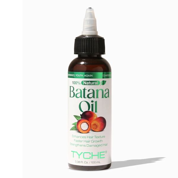 TYCHE BATANA OIL enhaneces hair texture faster hair growht strengthens damaged 3.38 Oz