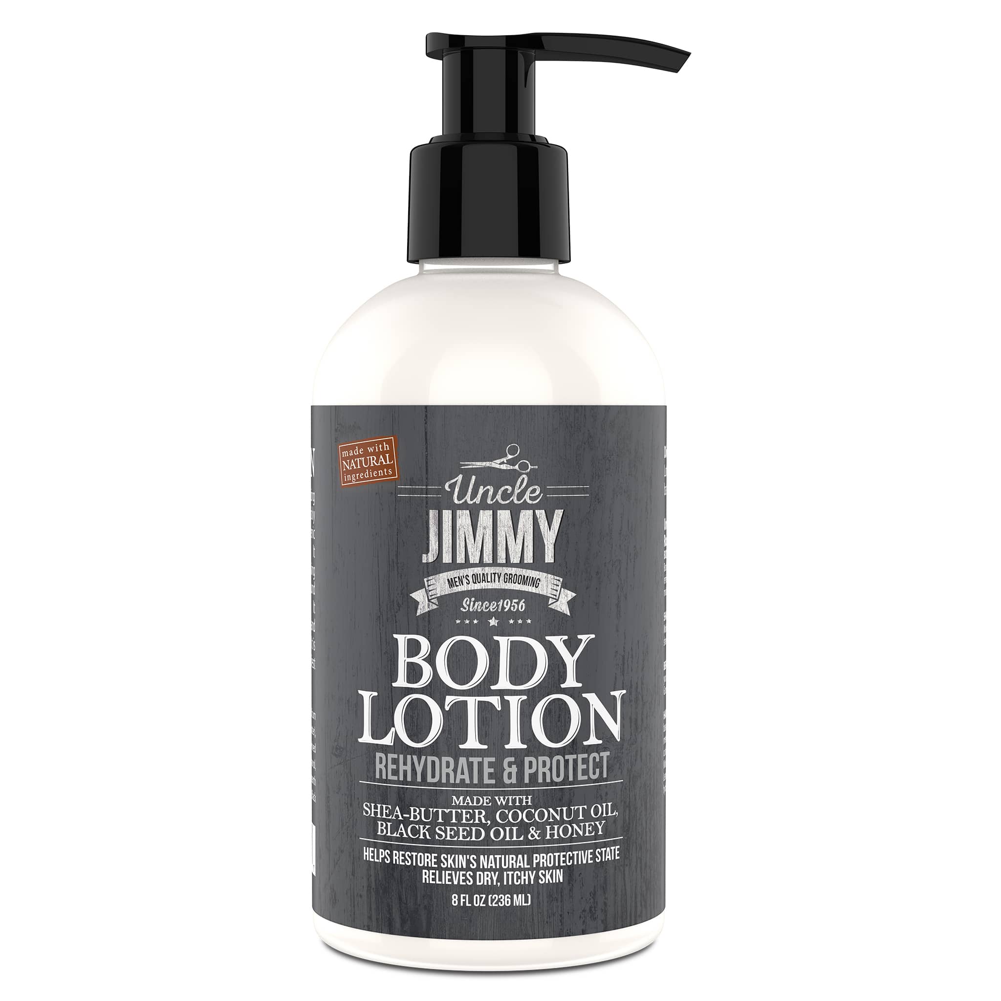 UNCLE JIMMY'S BODY LOTION 8OZ - Beautylicious Canada – BEAUTY R US