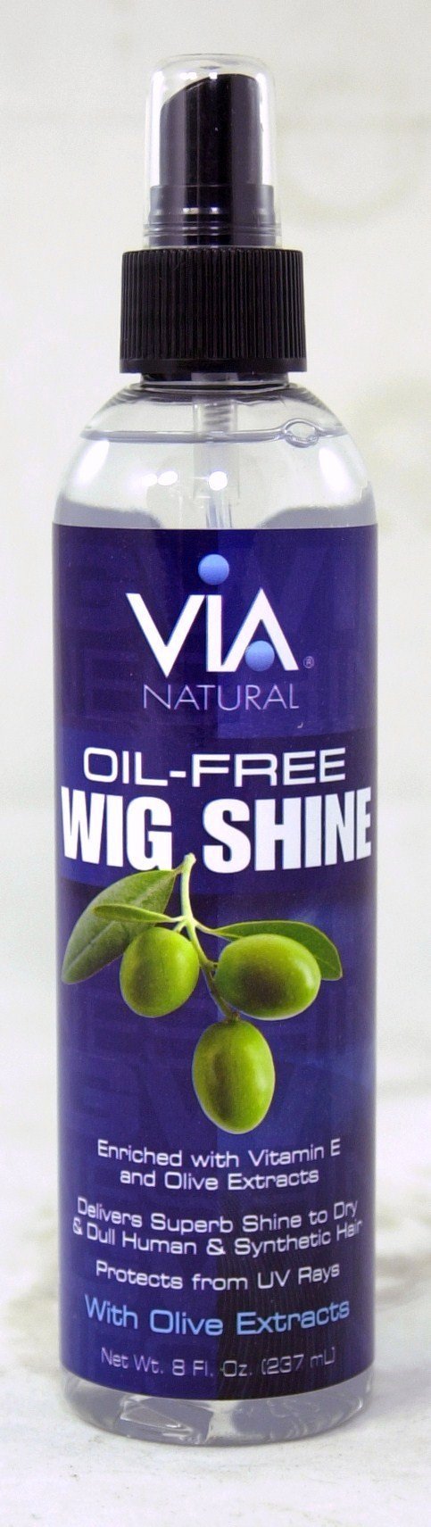 VIA NATURAL OIL - FREE WIG SHINE 8OZ - Beautylicious Canada