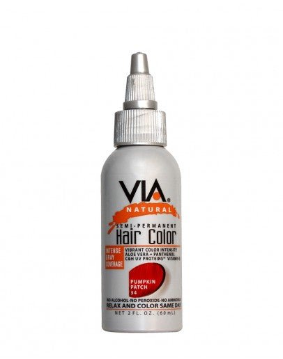 VIA NATURAL Semi - Permanent Hair Color *34 PUMPKIN PATCH 2OZ - Beautylicious Canada
