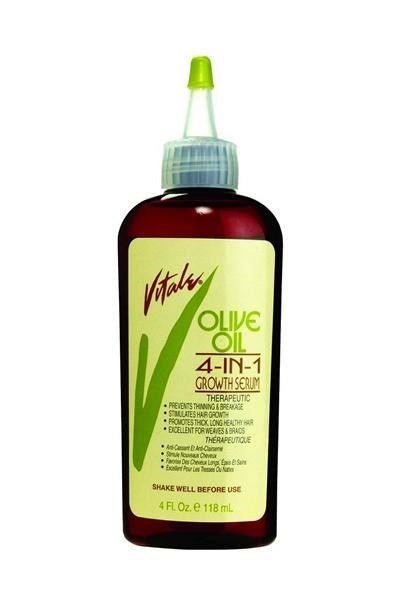 VITALE Olive Oil 4 - In - 1 Growth Serum 4OZ - Beautylicious Canada