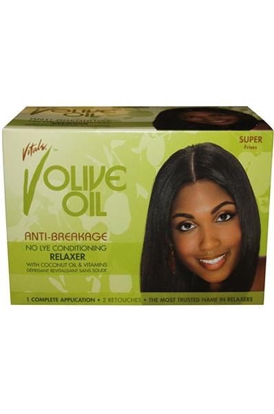 VITALE Olive Oil No Lye Relaxer Kit 1App SUPER - Beautylicious Canada