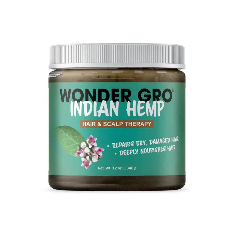 WONDER GRO INDIAN HEMP HAIR & SCALP THERAPY 12OZ - Beautylicious Canada